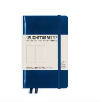 Leuchtturm1917 342921 Notizbuch A6 Hardcover dotted navy,...