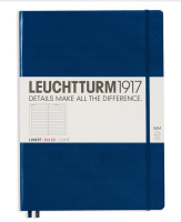 Leuchtturm1917 342926 Notizbuch A4 Hardcover liniert navy...