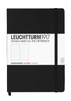 Leuchtturm 329398 Notizbuch A5 Hardcover dotted schwarz...