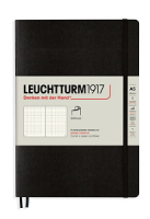 Leuchtturm 324804 Notizbuch A5 Softcover dotted schwarz