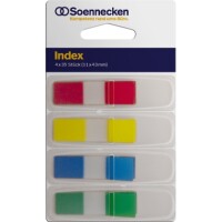 Soennecken 5824 Haftstreifen Index Mini 25x43mm / 50Blatt
