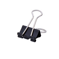 Soennecken 1563 Foldbackklemmer 19mm schwarz 