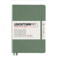 Leuchtturm 365490 Notizbuch A5 Hardcover liniert olive...