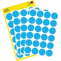 Zweckform 3005 Markierungspunkte &Oslash;18mm blau /...