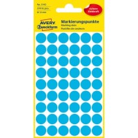 Zweckform 3142 Markierungspunkte &Oslash;12mm blau /...