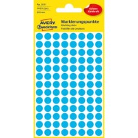 Zweckform 3011 Markierungspunkte &Oslash;8mm blau /...