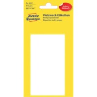 Zweckform 3047 Etiketten 98x51 mm wei&szlig; / 6St.