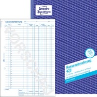Zweckform 428 Kassenabrechnung A4 / 2x 50Blatt 2