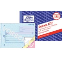 Zweckform 1737 Quittung A6 mit MwSt. sd / 3x 40Blatt 2