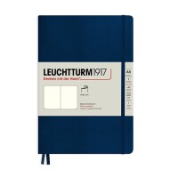 Leuchtturm 362864 Notizbuch A5 Softcover blanko navy