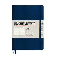 Leuchtturm 362850 Notizbuch A5 Softcover dotted navy