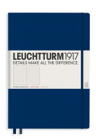 Leuchtturm1917 359869 Notizbuch A4+ Hardcover dotted navy