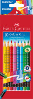 Faber-Castell 116613 Farbstifte Grip radierbar sortiert /...