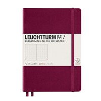 Leuchtturm 359695 Notizbuch A5 Hardcover dotted port red