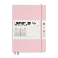 Leuchtturm 361573 Notizbuch A5 Hardcover liniert powder