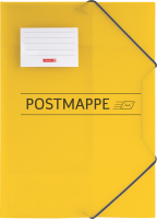 Brunnen 10-4705410 Postmappe A4 transluzente PP-Folie gelb