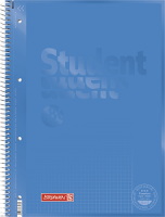 Brunnen 10-67926133 Collegeblock A4 Lin.26 kariert azur /...