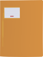 Brunnen 10-2015040 Schnellhefter FACT! A4 PP orange