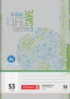 Brunnen 10-4313501 Vokabelheft Recycling A5 Lineatur 53 /...