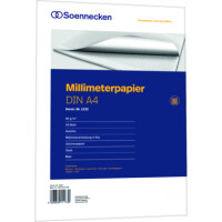 Soennecken 1232 Milllimeterpapier A4 80g matt / 50Blatt