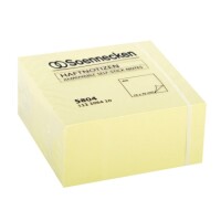 Soennecken 5804 Haftnotizen 75x75mm gelb / 400Blatt