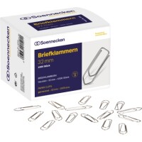 Soennecken 1353 Briefklammern 32mm verzinkt / 1000St.