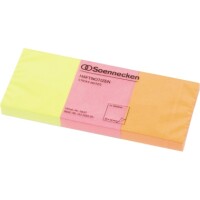 Soennecken 5837 Haftnotizen 40x50mm neonfarben 100Blatt /...