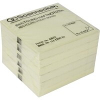 Soennecken 5829 Haftnotiz oeco 75x75mm gelb 100Blatt / 6St.