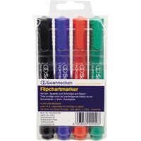 Soennecken 3352 Flipchartmarker 1-3mm Rundspitze sortiert...