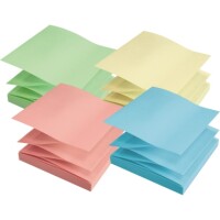 Soennecken 5866 Haftnotiz Z-Falz 75x75mm oeko sortiert /...