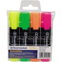 Soennecken 3373 Textmarker 2-5mm gelb, gr&uuml;n,...