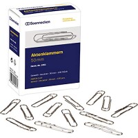 Soennecken 1061 Aktenklammern 50mm gewellt verzinkt / 100St.