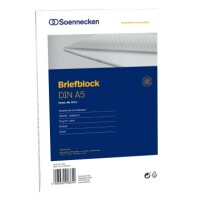 Soennecken 2311 Briefblock A5 liniert wei&szlig; /...