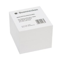 Soennecken 5807 Zettelboxeinlage 97x97mm wei&szlig; /...