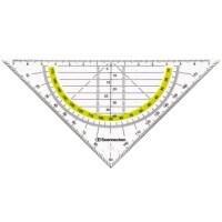 Soennecken 1823 Geodreieck 16cm farbig Winkelgraden ohne...