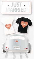 Heyda 20-3780612 Sticker Mix "Hochzeit"...