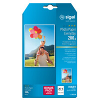 Sigel IP718 Fotopapier Everyday 10x15cm 200g...