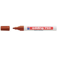 Edding 750-9-007 Lackmalsift Creative Rundspitze 2-4mm braun