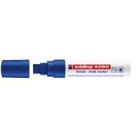Edding 4090-003 Kreidemarker Keilspitze 4-15mm blau 2