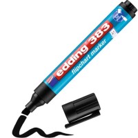 Edding 383-001 Flipchartmarker 1-5mm Keilspitze schwarz