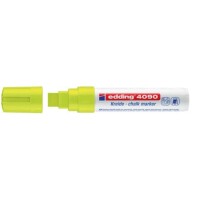 Edding 4090-065 Kreidemarker Keilspitze 4-15mm neongelb 2