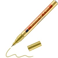 Edding 780-053 Lackmalstift Rundspitze 0,8mm gold