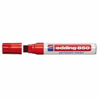 Edding 850-002 Permanentmarker Keilspitze 5-16mm rot