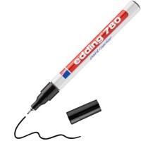 Edding 780-001 Lackmalstift Rundspitze 0,8mm schwarz
