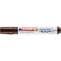 Edding 1455-018 Calligraphy Marker dunkelbraun