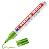Edding 3000-011 Permanentmarker Rundspitze 1,5-3mm...