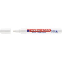 Edding 4095-049 Kreidemarker Rundspitze 2-3mm weiß 2