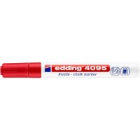 Edding 4095-002 Kreidemarker Rundspitze 2-3mm rot