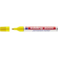 Edding 3000-005 Permanentmarker Rundspitze 1,5-3mm gelb