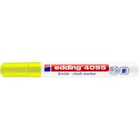 Edding 4095-065 Kreidemarker Rundspitze 2-3mm neongelb 1
